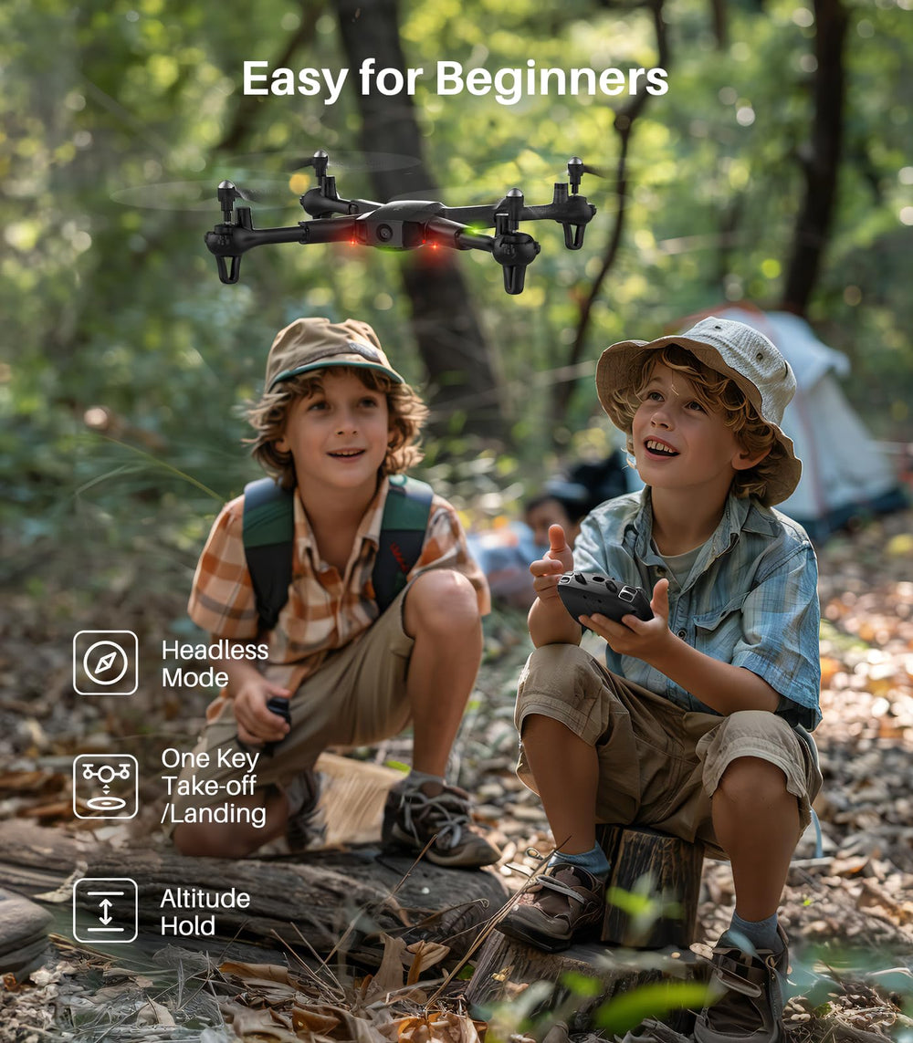 SYMA Drone With Camera, 1080p HD FPV, 2 Batteries