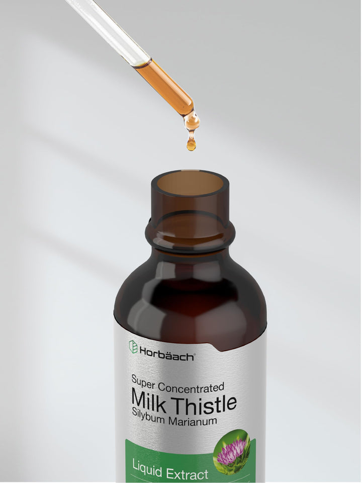 Horbäach Milk Thistle Extract Liquid, Alcohol Free, 60 ml