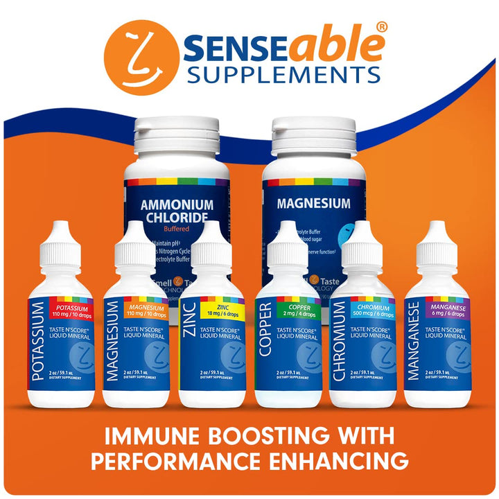 SENSEable Supplements Ammonium Chloride Tablets, 90 Count
