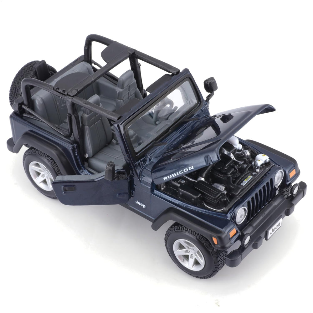 Maisto Jeep Wrangler Rubicon Diecast Vehicle, 1:27 Scale