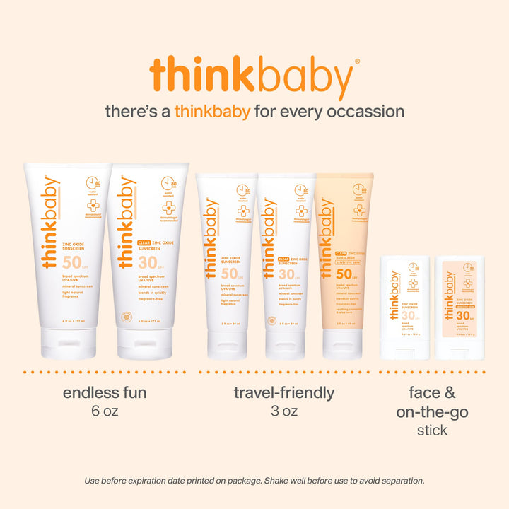 THINK Baby Sunscreen, SPF 50+, 6 oz