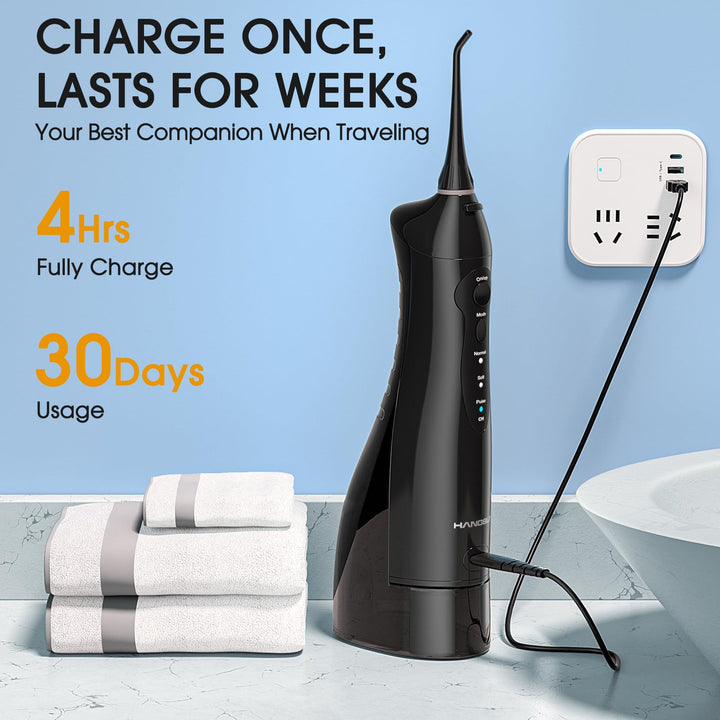 Hangsun Water Flosser, Black