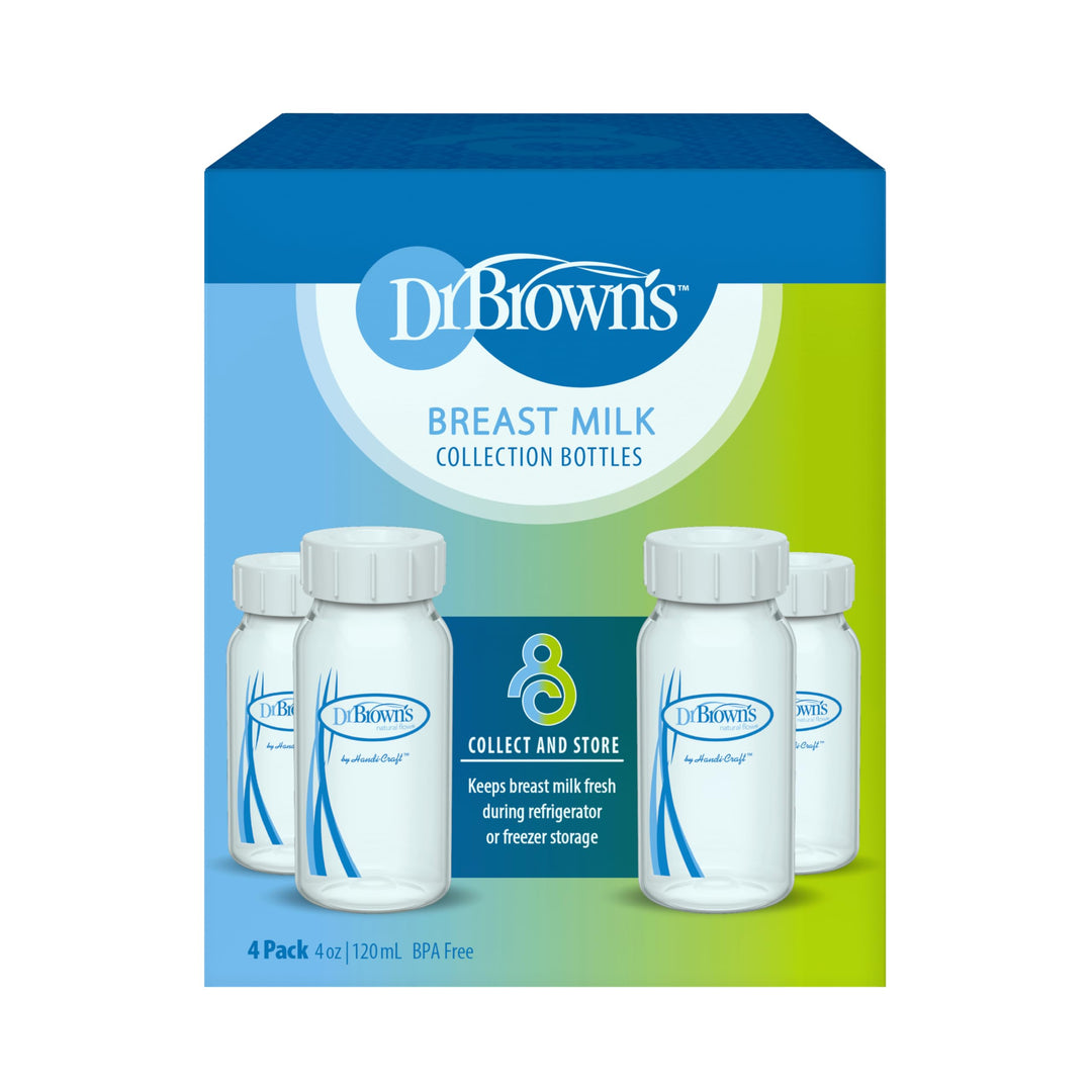 Dr. Brown's Breast Milk Collection Bottles, 4 Count