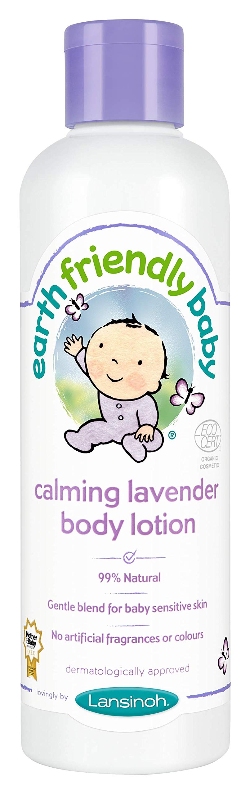 Earth Friendly Baby Children Body Lotion, Calming Lavender, 250 ml