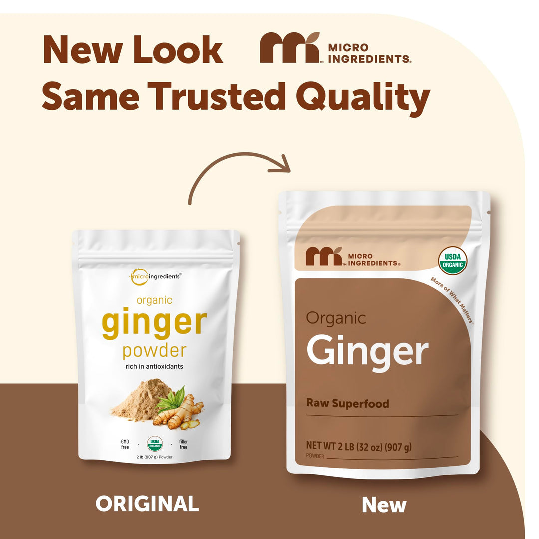 Micro Ingredients Organic Ginger Powder, 2 lb