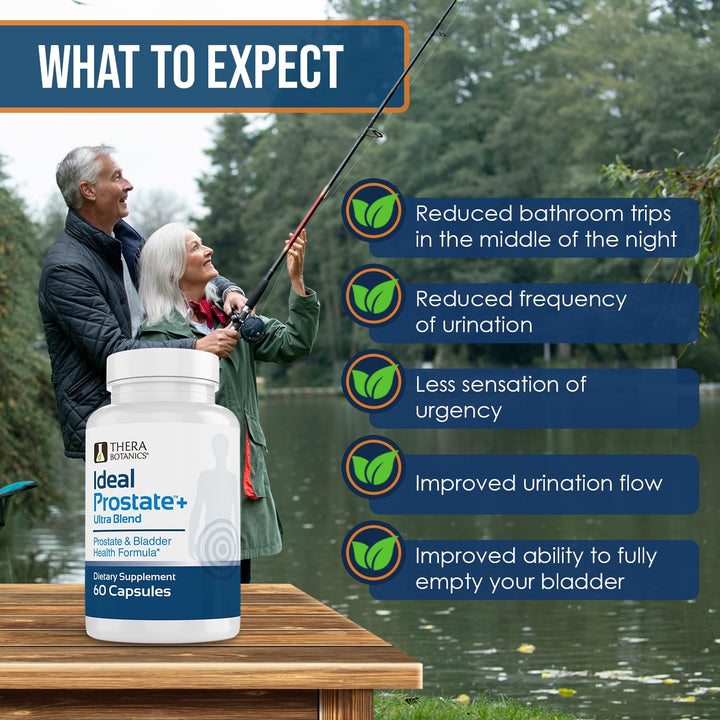 Therabotanics Prostate Plus Ultra Men's Prostate & Bladder Support, 60 Count