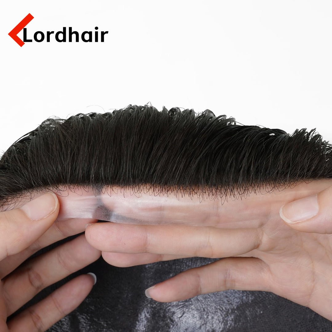 Lordhair Toupee, 0.03mm Ultra Thin Skin, 1B