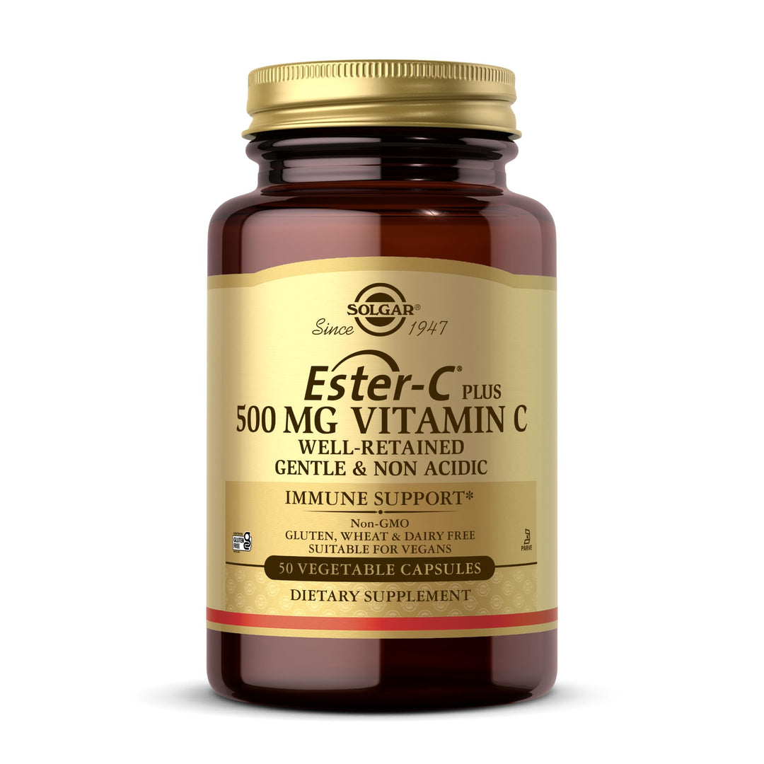 Solgar Ester-C Plus, 500 mg, 50 Count