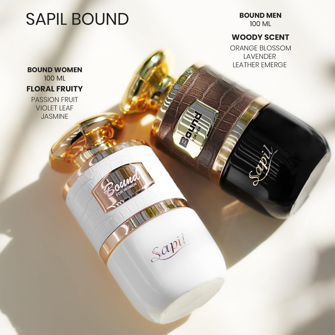 Sapil Bound Eau de Toilette, Cardamom Leather, 100 ml
