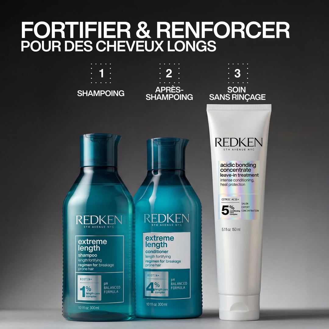 Redken Extreme Length Conditioner, Biotin And Castor Seed Oil, 300 ml