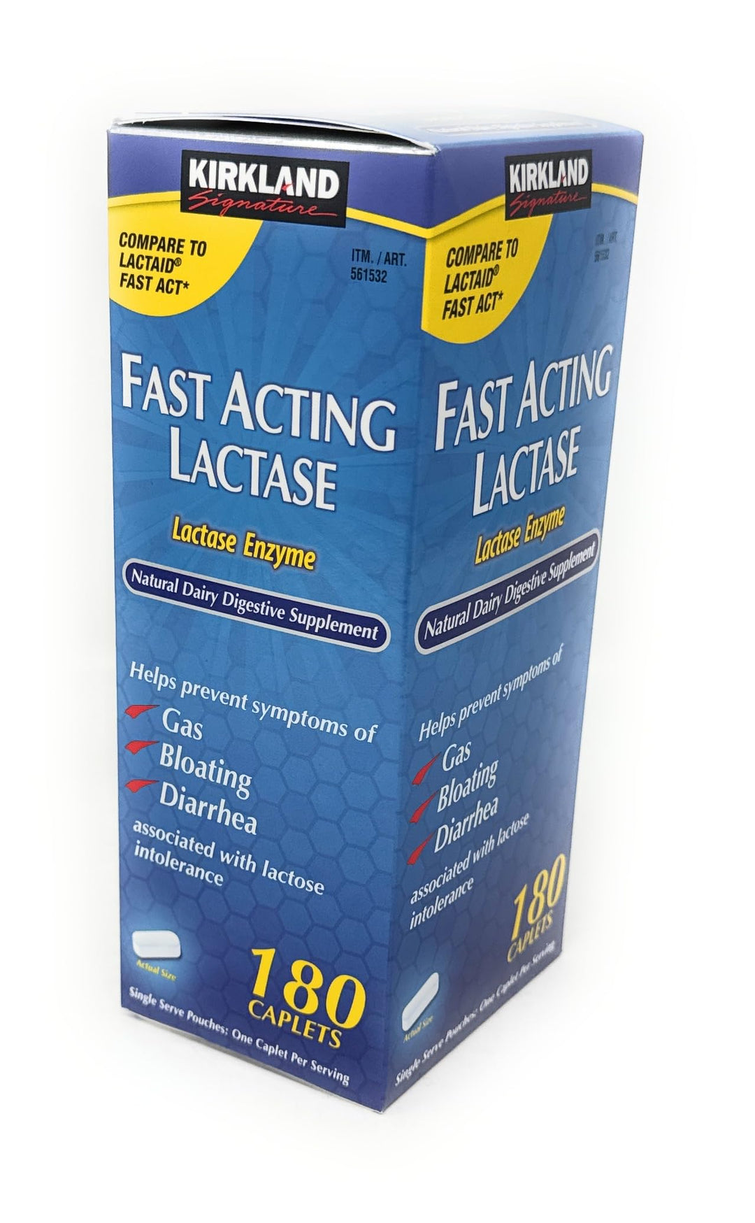 KIRKLAND SIGNATURE Fast Acting Lactase, 180 Count