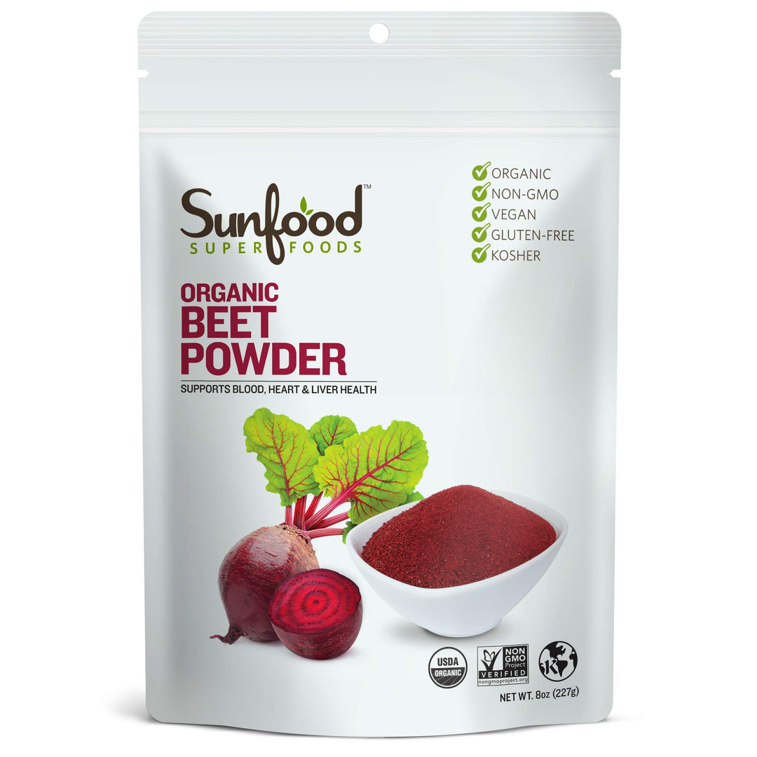 Sunfood Superfoods Organic Beet Powder, 8 oz