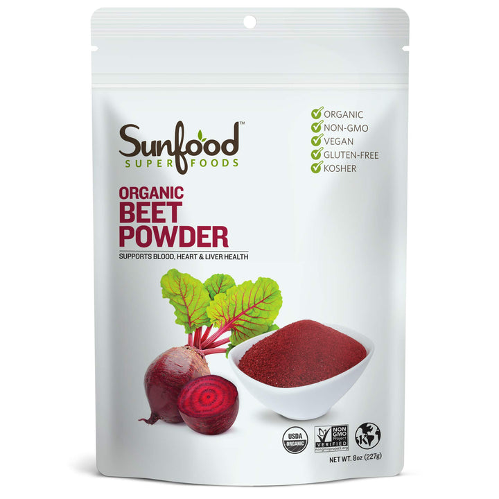 Sunfood Superfoods Organic Beet Powder, 8 oz