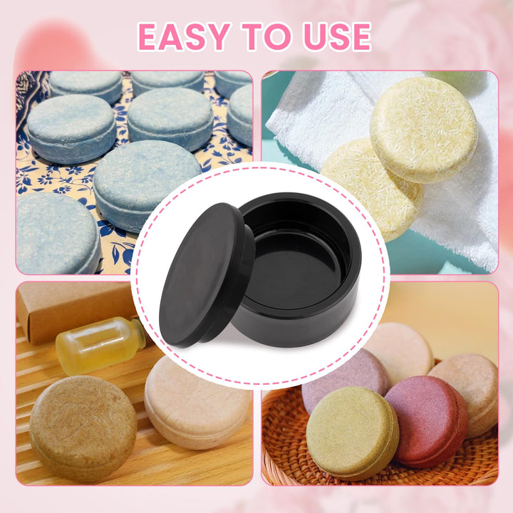 SanZaoGang Round Soap and Shampoo Bar Mold, 2.5 in