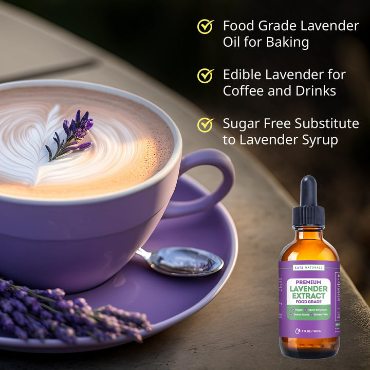 Kate Naturals Lavender Extract, 1 oz