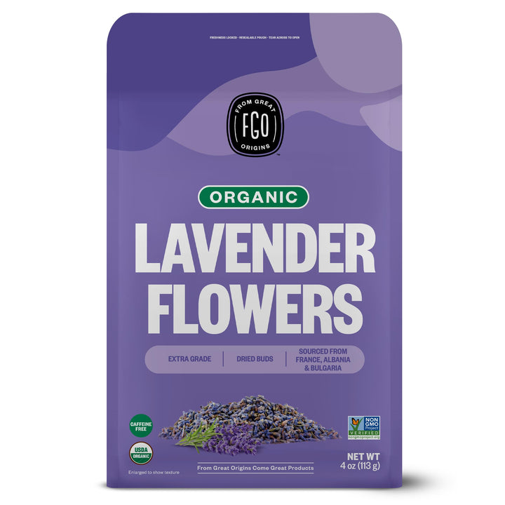 Organic Lavender Flowers, Extra Grade, 120 ml
