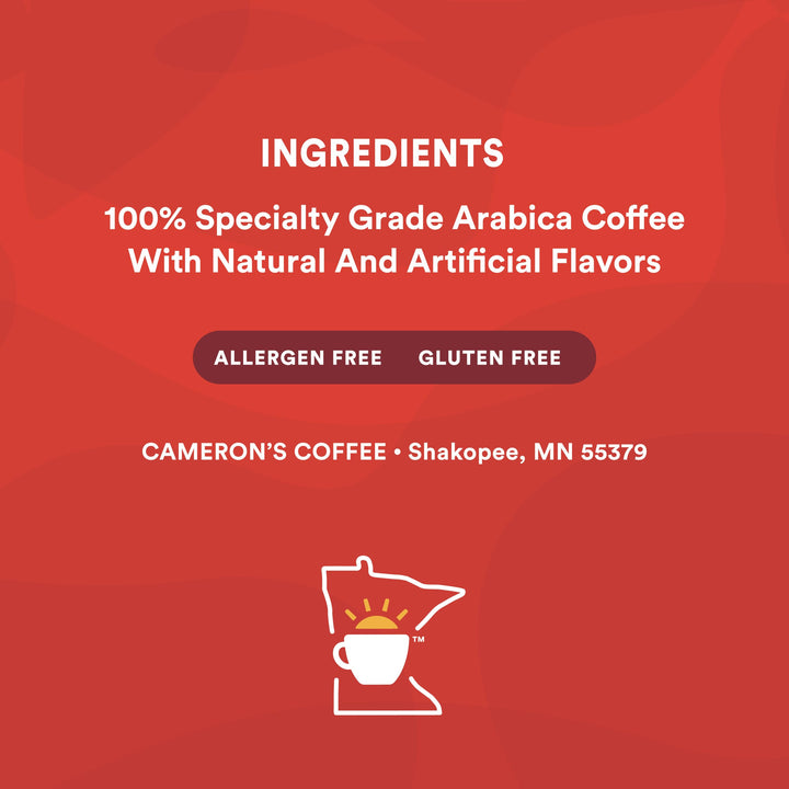 Cameron's Coffee Roasted Whole Bean Coffee, Vanilla Hazelnut, 4 lb