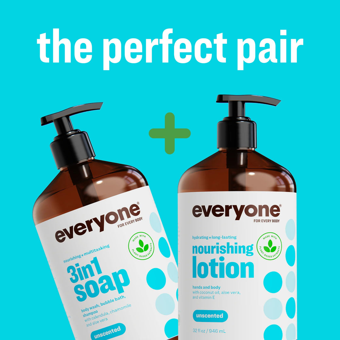 everyone for every body Lotion, Unscented, 32 fl oz
