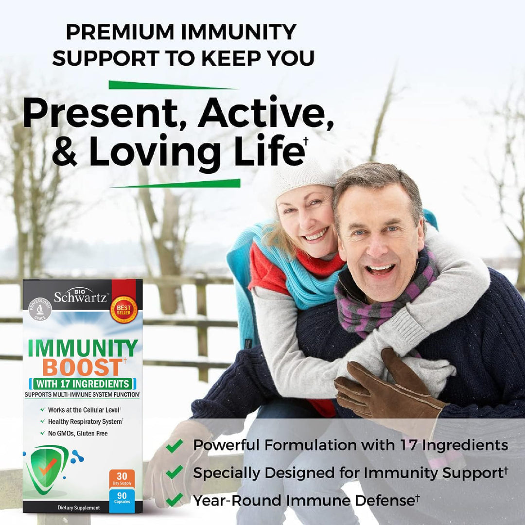 BioSchwartz Immunity Boost Supplement, 90 Count