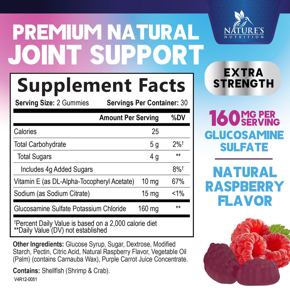 Nature's Nutrition Joint Support Gummies