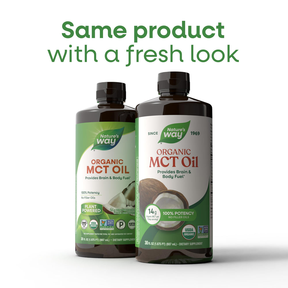 Nature's Way MCT Oil, Organic, 30 fl oz