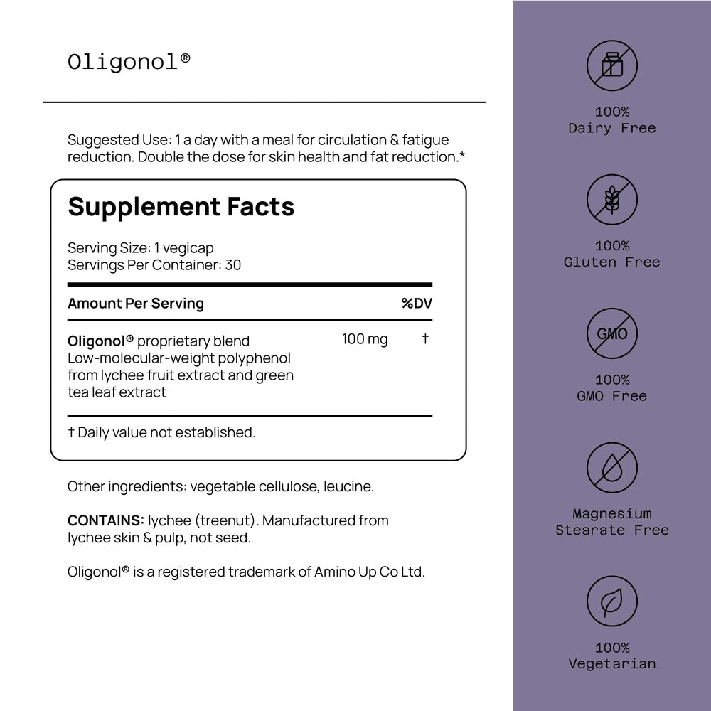 Quality of Life Oligonol Antioxidant Supplement, 30 Count