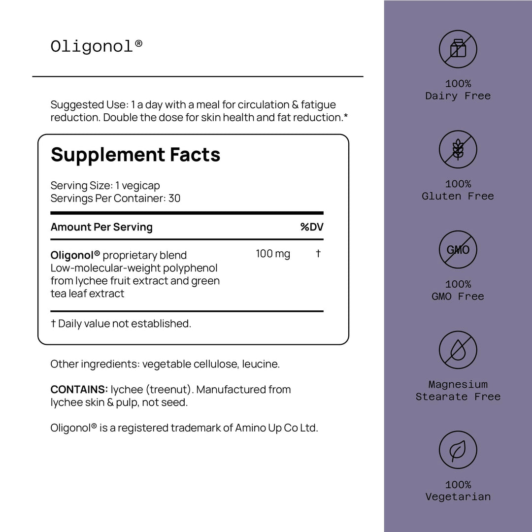Quality of Life Oligonol Antioxidant Supplement, 30 Count