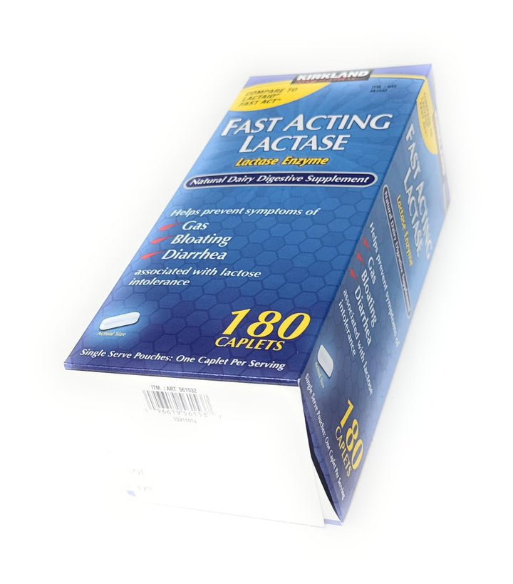 KIRKLAND SIGNATURE Fast Acting Lactase, 180 Count