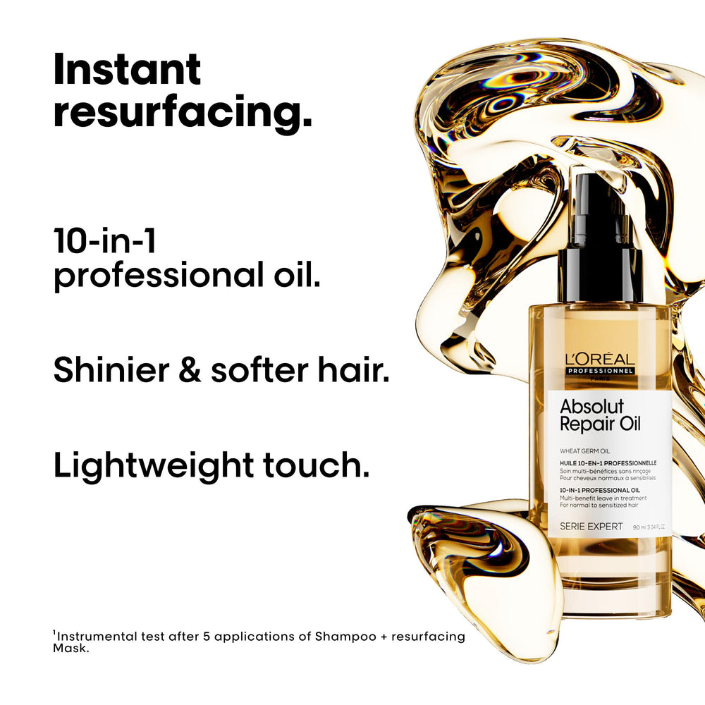 L'Oréal Professionnel Absolut Repair 10-in-1 Leave-in Oil, 90 ml