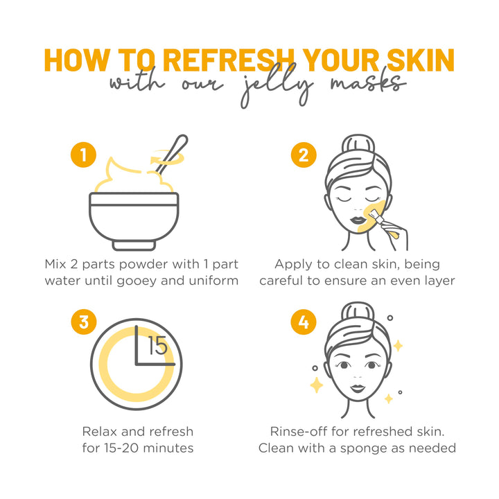BRÜUN Peel-Off 24K Gold Jelly Mask, 23 fl oz