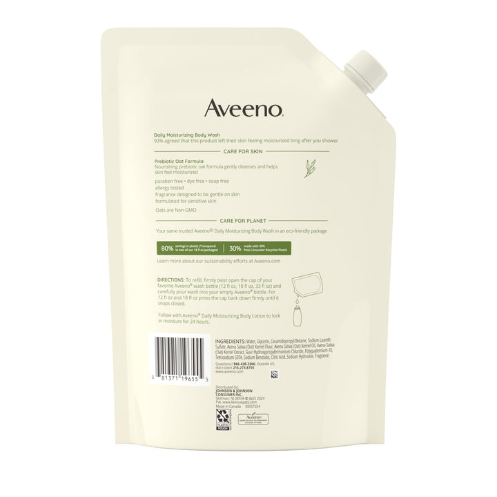 Aveeno Daily Moisturizing Body Wash, 36 fl oz