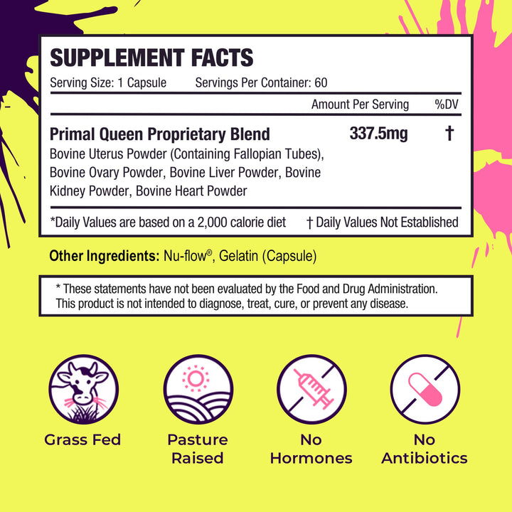 Primal Queen Beef Organ Supplement