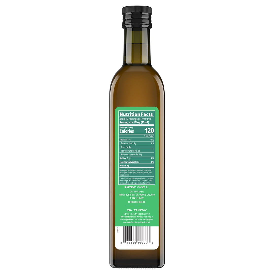 Primal Kitchen Avocado Oil, 16.9 fl oz