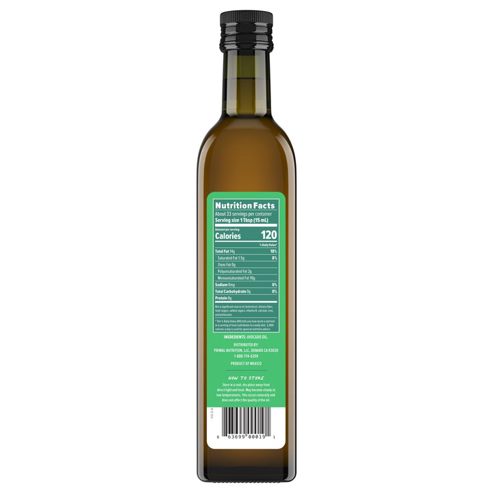Primal Kitchen Avocado Oil, 16.9 fl oz