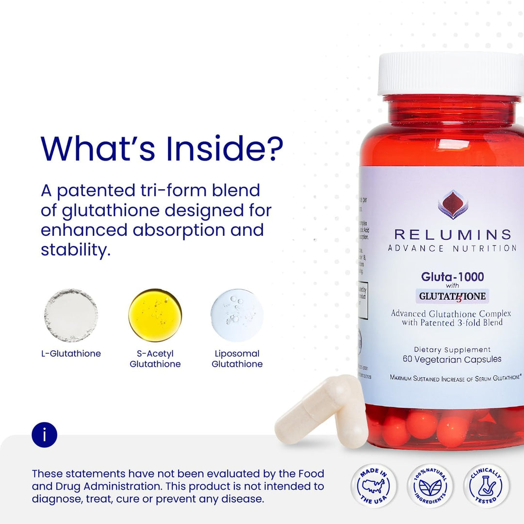 Relumins Gluta 1000 Reduced L-Glutathione Complex
