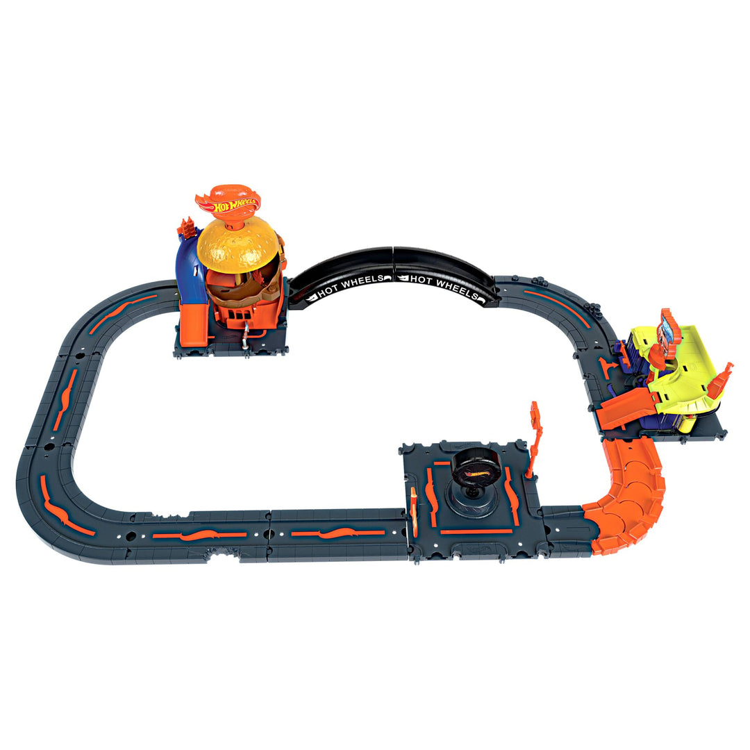 Mattel Hot Wheels City Track Pack, 10 Count