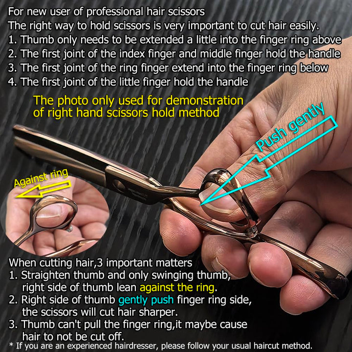 KINSARO Hair Thinning Scissors, 6 Inch