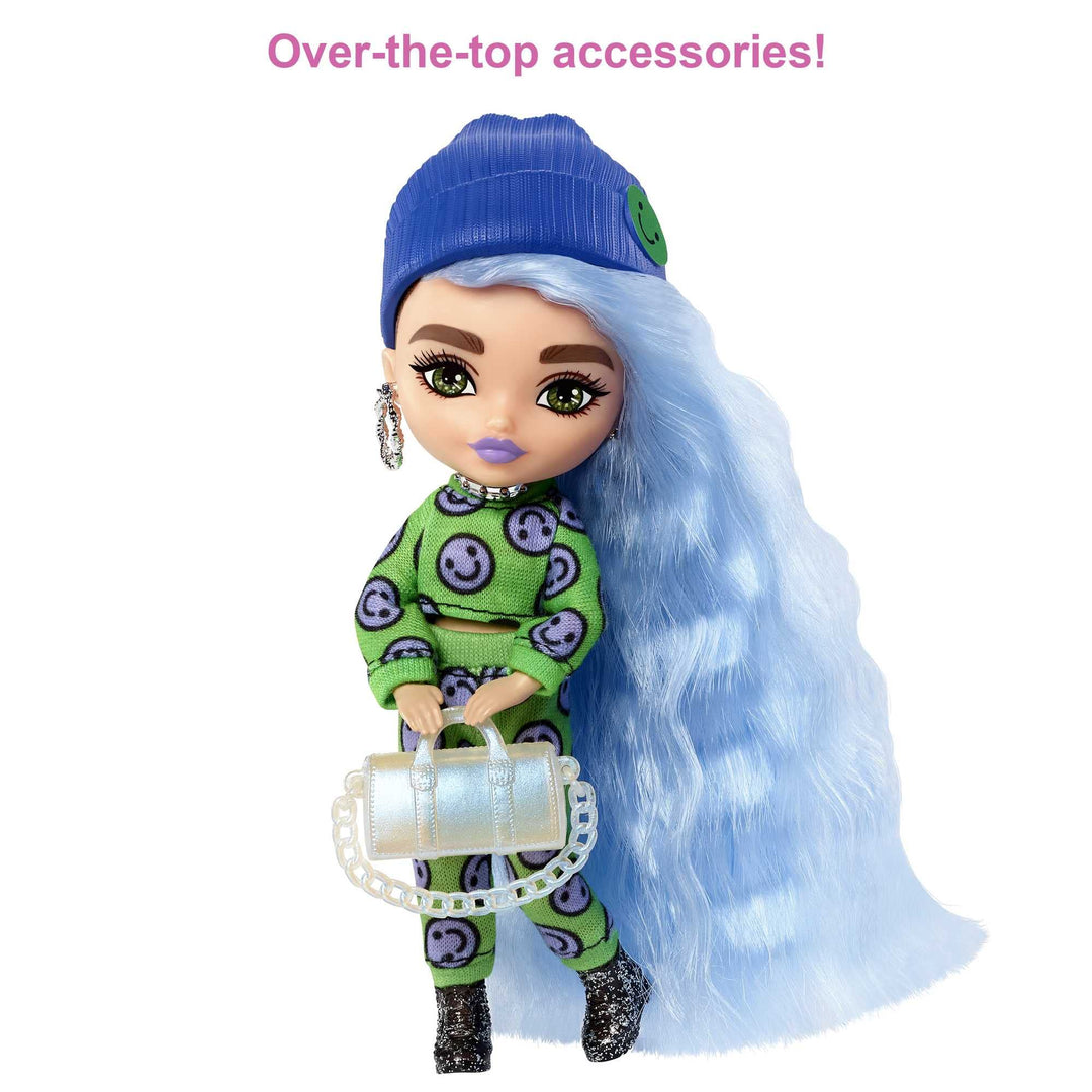 Barbie Extra Minis Doll 3, 5.5 in