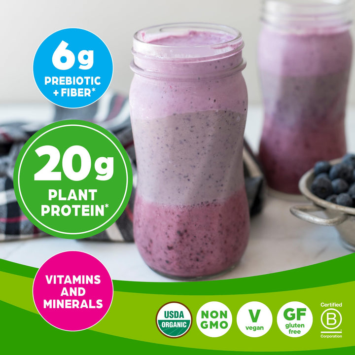 Orgain Organic Meal Protein Powder, Vanilla Bean, 2.01 lb