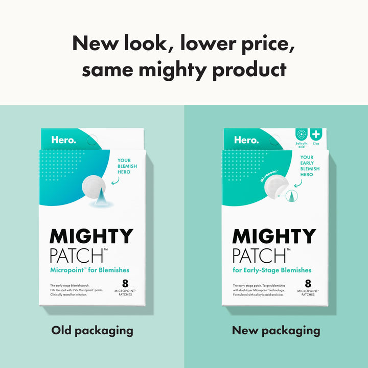 Mighty Patch Micropoint Acne Pimple Patches, 8 Count