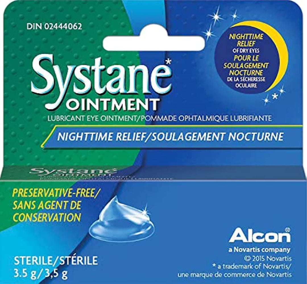 Systane Nighttime Lubricant Eye Ointment, 3.5 g