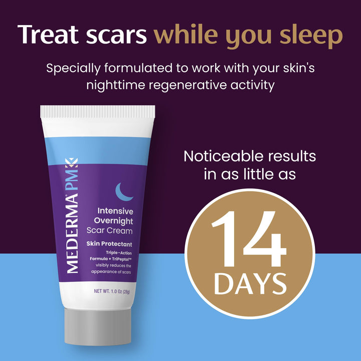 Mederma PM Intensive Overnight Scar Cream, 1.0 oz