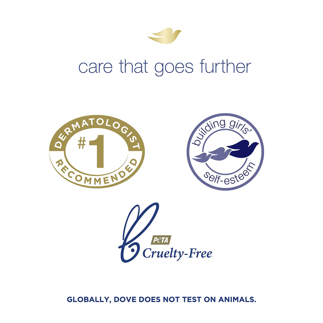 Dove Beauty Bar Gentle Skin Cleanser, Pink, 4 Bars