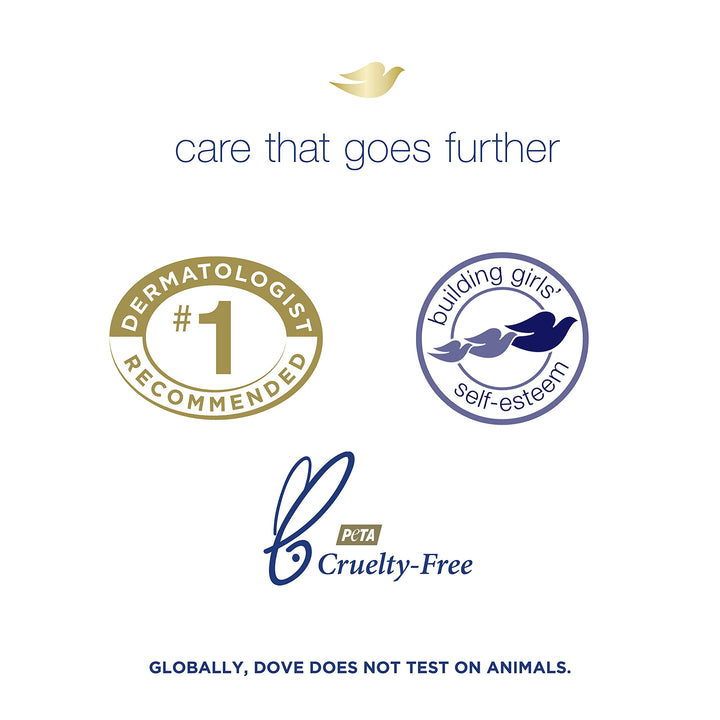 Dove Beauty Bar Gentle Skin Cleanser, Pink, 4 Bars