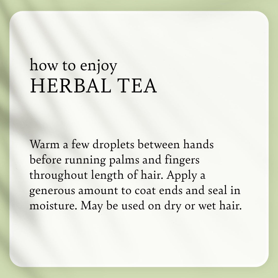 Camille Rose Herbal Tea Leave-In Hair Oil, 9 fl oz