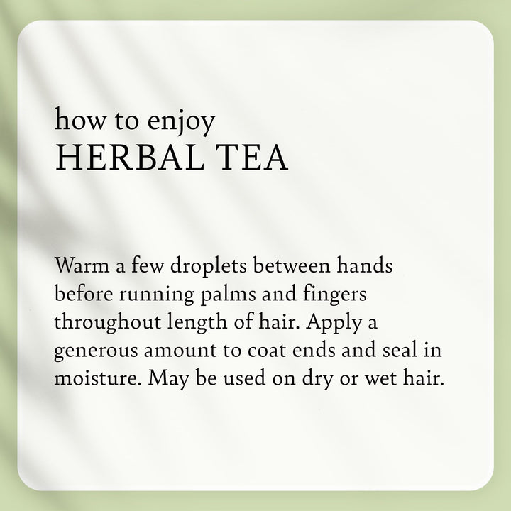 Camille Rose Herbal Tea Leave-In Hair Oil, 9 fl oz
