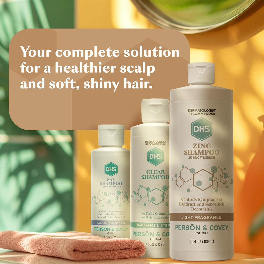 DHS Zinc Shampoo, 2%, 16 oz