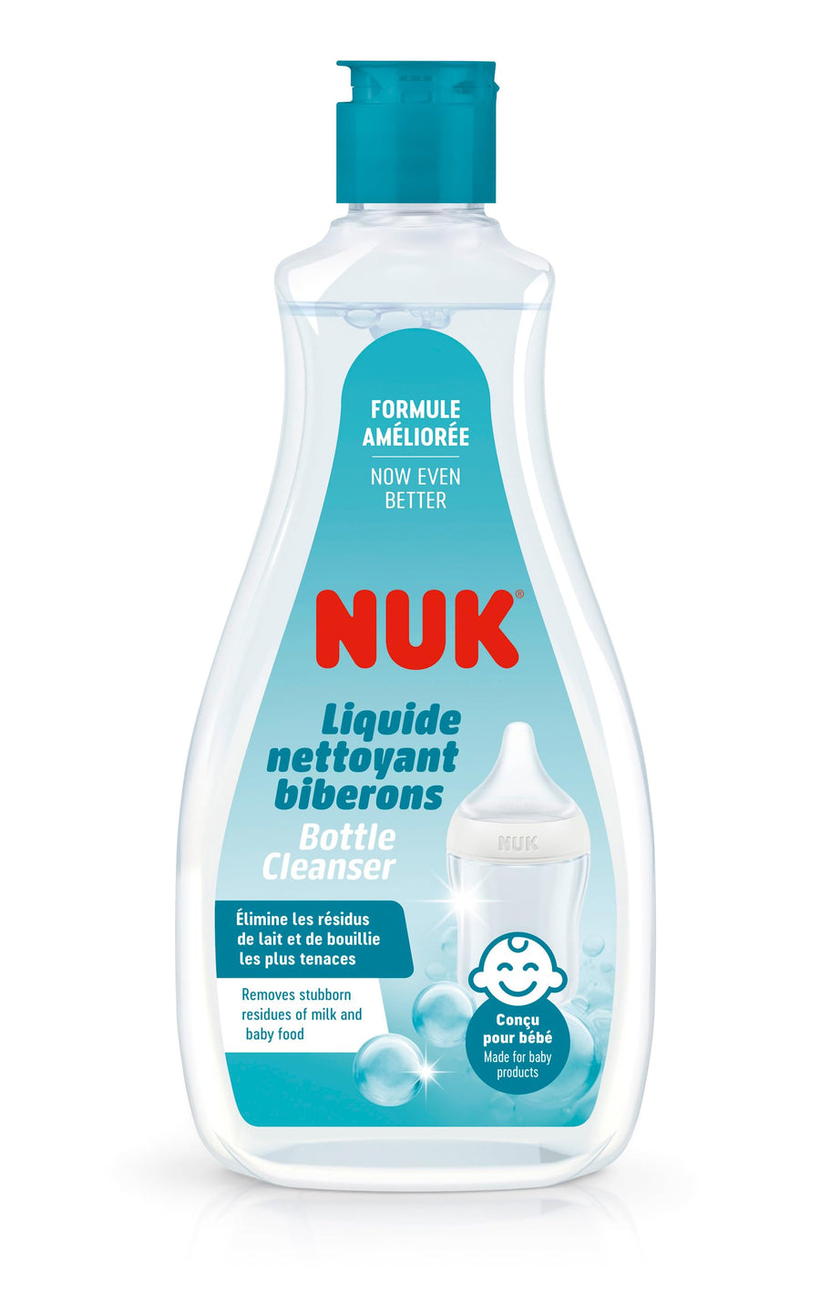 NUK Baby Bottle Cleanser, Fragrance Free, 500 ml