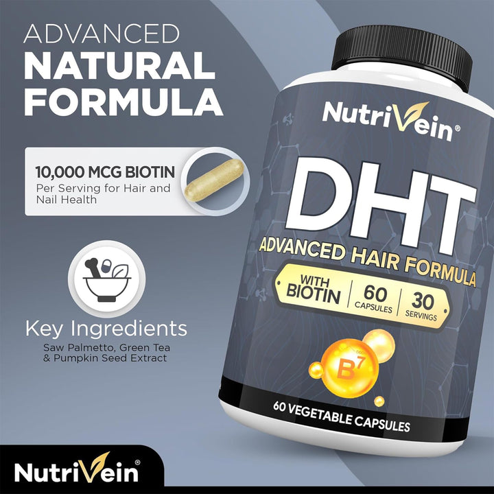 Nutrivein DHT Blocker Capsules, 60 Count