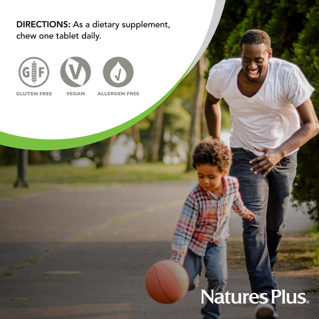 Nature's Plus Orange Juice Jr Vitamin C Supplement, 100 mg, 180 Count